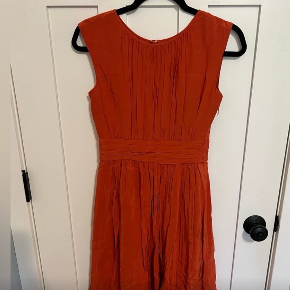 Boden Orange Sleeveless Dress - Picture 3 of 8